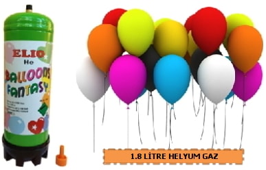 İstanbul 1 8 Litre Helyum Gazı Tüpü Satışı
