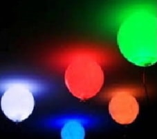 LED Işıklı Lambalı Uçan Balon Satışı