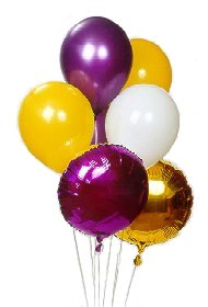 13 adet do�um g�n� ve parti balonlar�