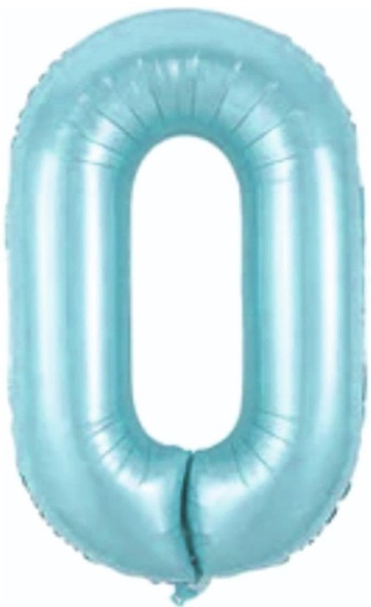 Mavi Rakam Balon 34 İnç