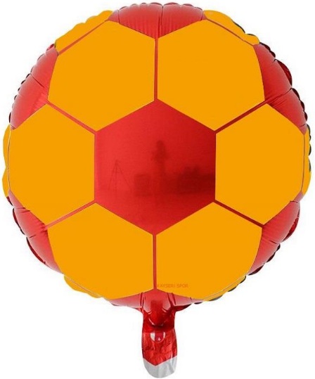 Taraftar Balon Sarı Kırmızı