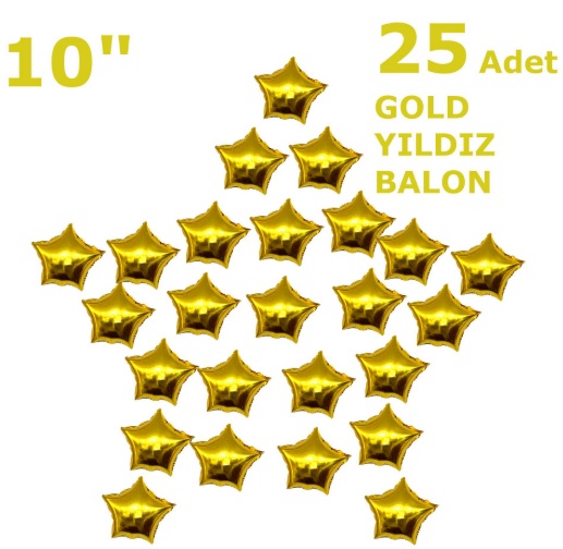 Yıldızlı Set Balon