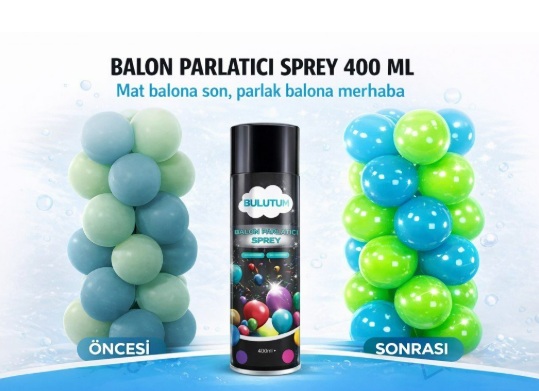 Balon Parlatıcı Sprey