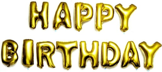 Happy Birthday Set Balon