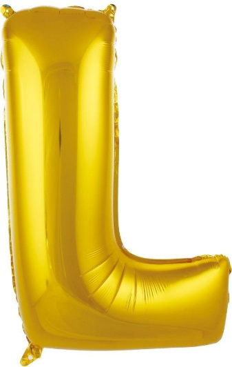 L Harf Balon Gold