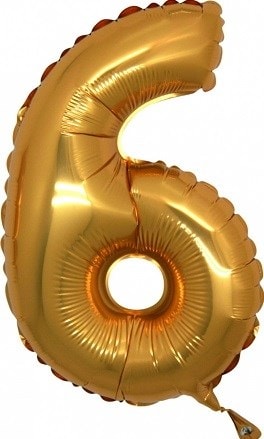 Alti Gold Altın Numara Balon 14 Inc Folyo Balon