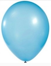 Baskısız 12 Inc Metalik Açık Mavi Balon Satışı